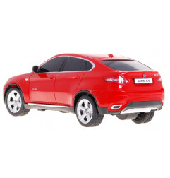 RC valdomas automobilis BMW X 6 1:24 RASTAR raudonas