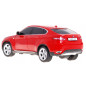 R/C valdomas automobilis BMW X 6 Red 1:24 RASTAR