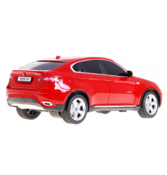 RC valdomas automobilis BMW X 6 1:24 RASTAR raudonas