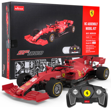 R/C valdomas surenkamas Automobilis Ferrari SF1000 1:16 RASTAR