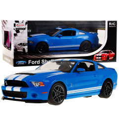 RC valdomas Ford Shelby Mustang GT500 mėlynas 1:14 RASTAR