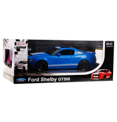 RC valdomas Ford Shelby Mustang GT500 mėlynas 1:14 RASTAR