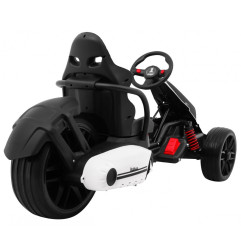 Vaikiškas Elektrinis kartingas Bolid XR-1, Baltas