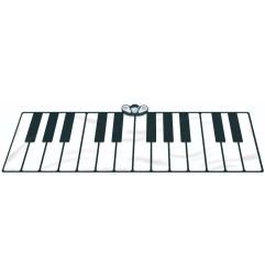 Interaktyvus minkštas pianinas kilimėlis "Super Keyboard"