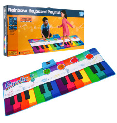 Didelis muzikos kilimėlis "Rainbow"