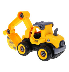 Išardomas konstruktorius Ekskavatorius su garsų funkcija