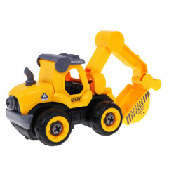 Išardomas konstruktorius Ekskavatorius su garsų funkcija