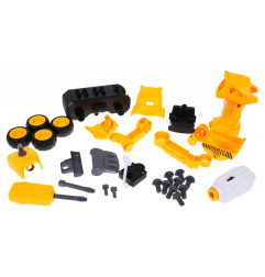 Išardomas konstruktorius Ekskavatorius su garsų funkcija