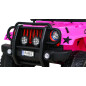 Vaikiškas Elektromobilis Monster Jeep 4 x 4, Rožinis