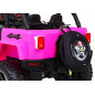 Vaikiškas Elektromobilis Monster Jeep 4 x 4, Rožinis