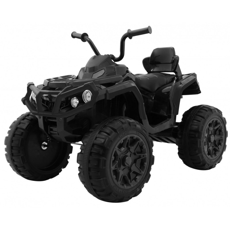 Vaikiškas Elektrinis Keturratis Quad ATV 2 4 G, Juodas