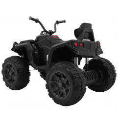 Vaikiškas elektrinis keturratis Quad ATV 2.4GHz, Juodas
