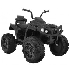 Vaikiškas elektrinis keturratis Quad ATV 2.4GHz, Juodas