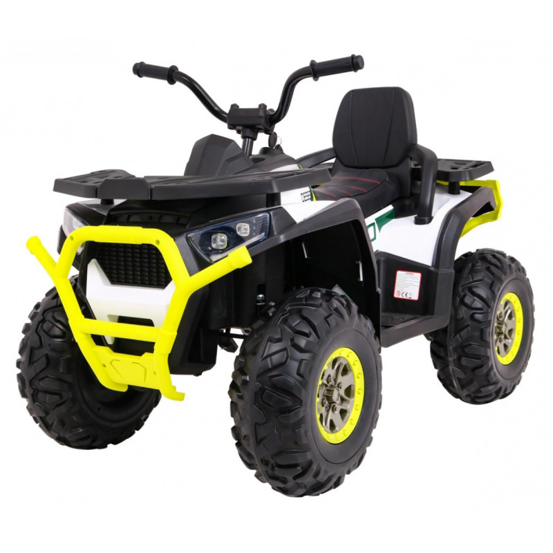 Vaikiškas Elektrinis Keturratis ATV Desert, Baltas