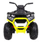 Vaikiškas Elektrinis Keturratis ATV Desert, Baltas