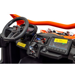 Vaikiškas Elektrinis Bagis Maverick Turbo RR, Oranžinis