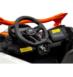 Vaikiškas Elektrinis Bagis Maverick Turbo RR, Oranžinis