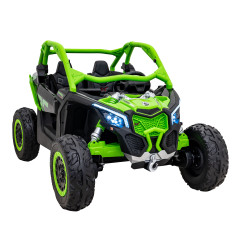 Vaikiškas Elektrinis Bagis Maverick Turbo RR, Žalias