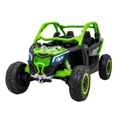 Vaikiškas Elektrinis Bagis Maverick Turbo RR, Žalias