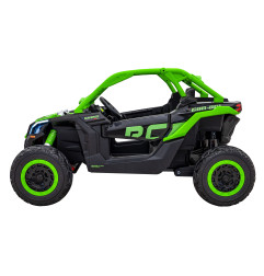 Vaikiškas Elektrinis Bagis Maverick Turbo RR, Žalias