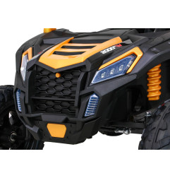 Vaikiškas Elektrinis Bagis ATV STRONG Racing, Auksinis