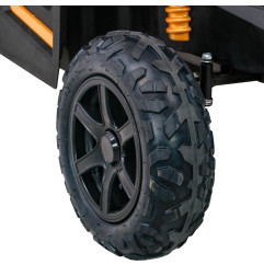 Vaikiškas Elektrinis Bagis ATV STRONG Racing, Auksinis