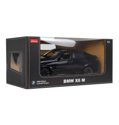 RC valdomas automobilis BMW X6 M 1:14 RASTAR juodas