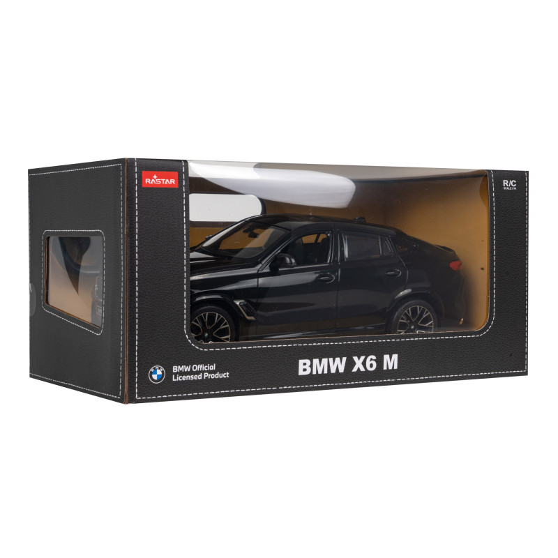 Automobilis R/C BMW X6 M 1:14 RASTAR Black