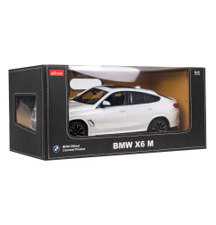 RC valdomas automobilis BMW X6 M 1:14 RASTAR Baltas