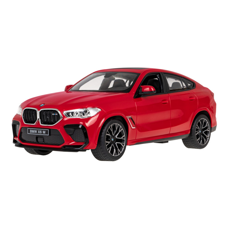 R/C valdomas automobilis BMW X6 M 1:14 RASTAR Raudonas R/C valdomas automobilis BMW X6 M 1:14 RASTAR Raudonas