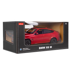 RC valdomas automobilis BMW X6 M 1:14 RASTAR Raudonas