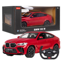 RC valdomas automobilis BMW X6 M 1:14 RASTAR Raudonas