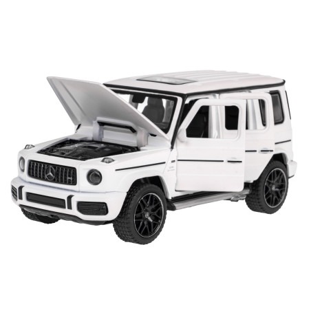 Metalinis automobilis Mercedes Benz AMG G63 1:32 RASTAR Baltas