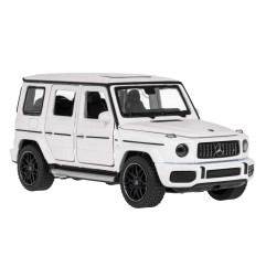 Metalinis automobilis modeliukas Mercedes Benz AMG G63 1:32 RASTAR Baltas