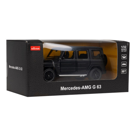 Metalinis automobilis Mercedes Benz AMG G63 1:32 RASTAR Black