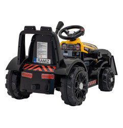 Vaikiškas Elektrinis Traktorius/Ekskavatorius G320, Geltonas