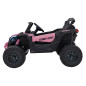 Vaikiškas Elektrinis Bagis ATV CAN-AM Maverick, Rožinis Vaikiškas Elektrinis Bagis ATV CAN-AM Maverick, Rožinis
