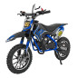 Benzininis krosinis motociklas RENEGADE 50R, Mėlynas Benzininis krosinis motociklas RENEGADE 50R, Mėlynas