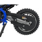 Benzininis krosinis motociklas RENEGADE 50R, Mėlynas Benzininis krosinis motociklas RENEGADE 50R, Mėlynas