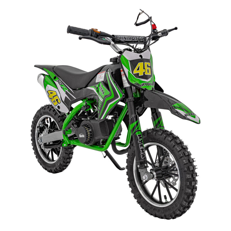 Benzininis krosinis motociklas RENEGADE 50R, Žalias Benzininis krosinis motociklas RENEGADE 50R, Žalias