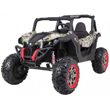 Vaikiškas Elektrinis bagis SuperStar 4x4, Kamufliažinis