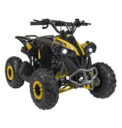 Vaikiškas benzininis keturratis RENEGADE HIPERFECT 110CC, Geltonas