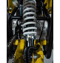 Vaikiškas benzininis keturratis RENEGADE HIPERFECT 110CC, Geltonas