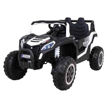 Vaikiškas Elektrinis bagis UTV 2000M Racing, Baltas