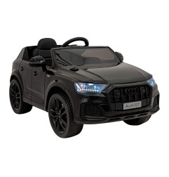 Vaikiškas Elektromobilis Audi Q7 NEW LIFT, Juodas