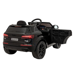 Vaikiškas Elektromobilis Audi Q7 NEW LIFT, Juodas