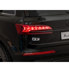 Vaikiškas Elektromobilis Audi Q7 NEW LIFT, Juodas