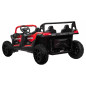 Vaikiškas Keturvietis elektrinis bagis RACING UTV2000, raudonas Vaikiškas Keturvietis elektrinis bagis RACING UTV2000, raudonas