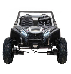 Vaikiškas elektrinis keturvietis bagis RACING UTV2000, Baltas