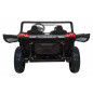 Vaikiškas Keturvietis elektrinis bagis RACING UTV2000, baltas Vaikiškas Keturvietis elektrinis bagis RACING UTV2000, baltas